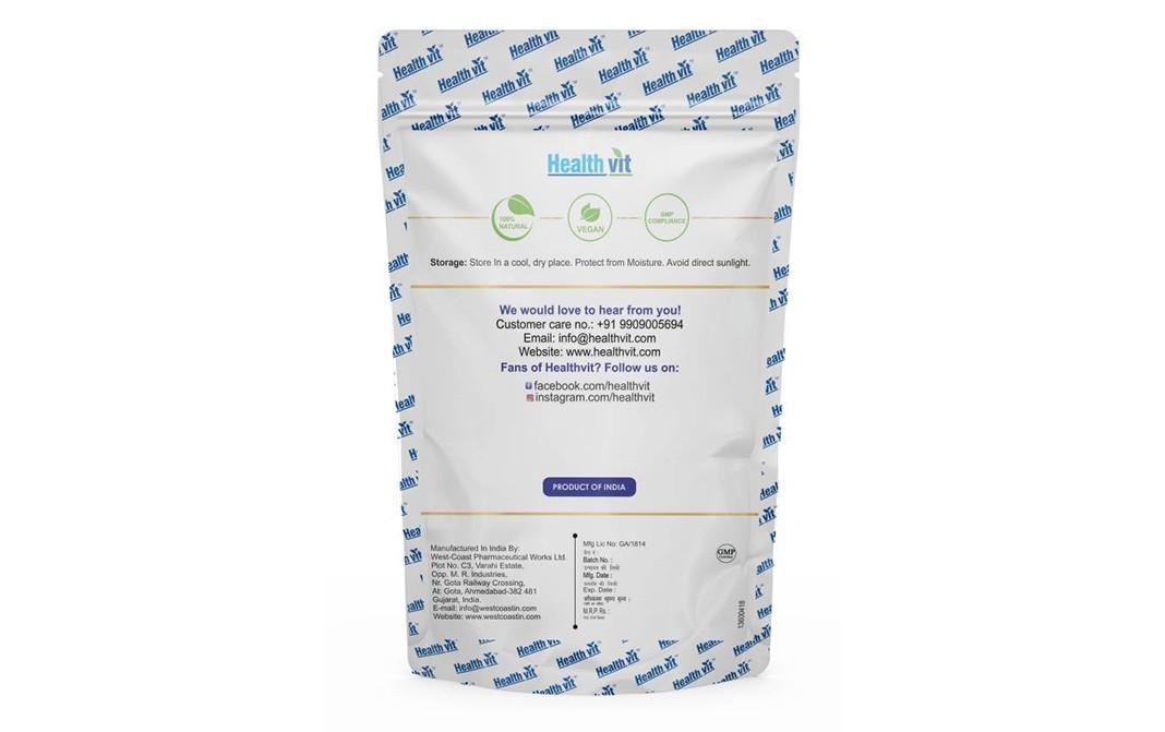 Health Vit Jethi Madh Powder (Glycyrrhiza Glabra)   Pack  100 grams